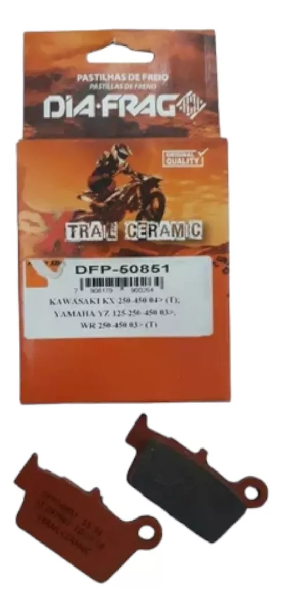 Pastilha de Freio Traseiro, Kawasaki , Ya...