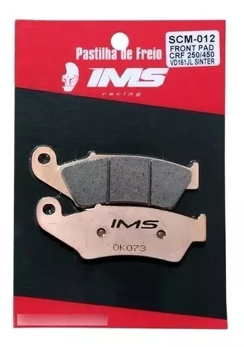 Pastilha de Freio Dianteiro CRF230/250/45...