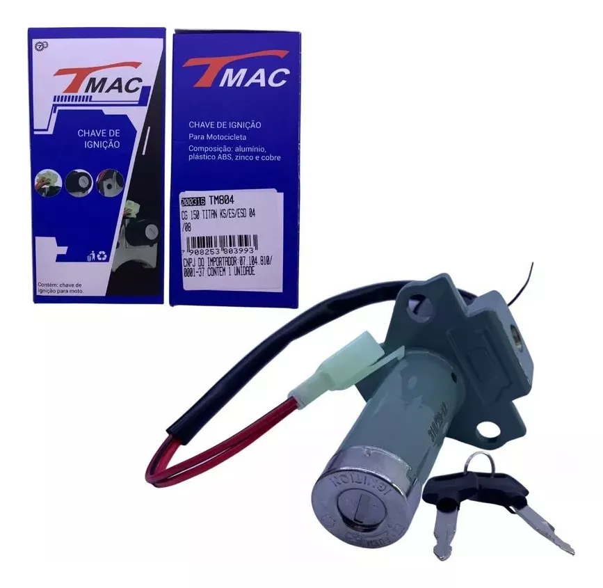 Chave de Ignição para Moto  Honda CG 150 ...