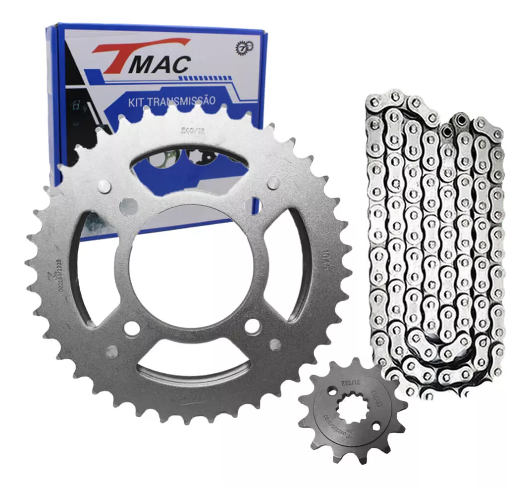 Kit Transmissão T-mac  Honda CB 250F Twis...