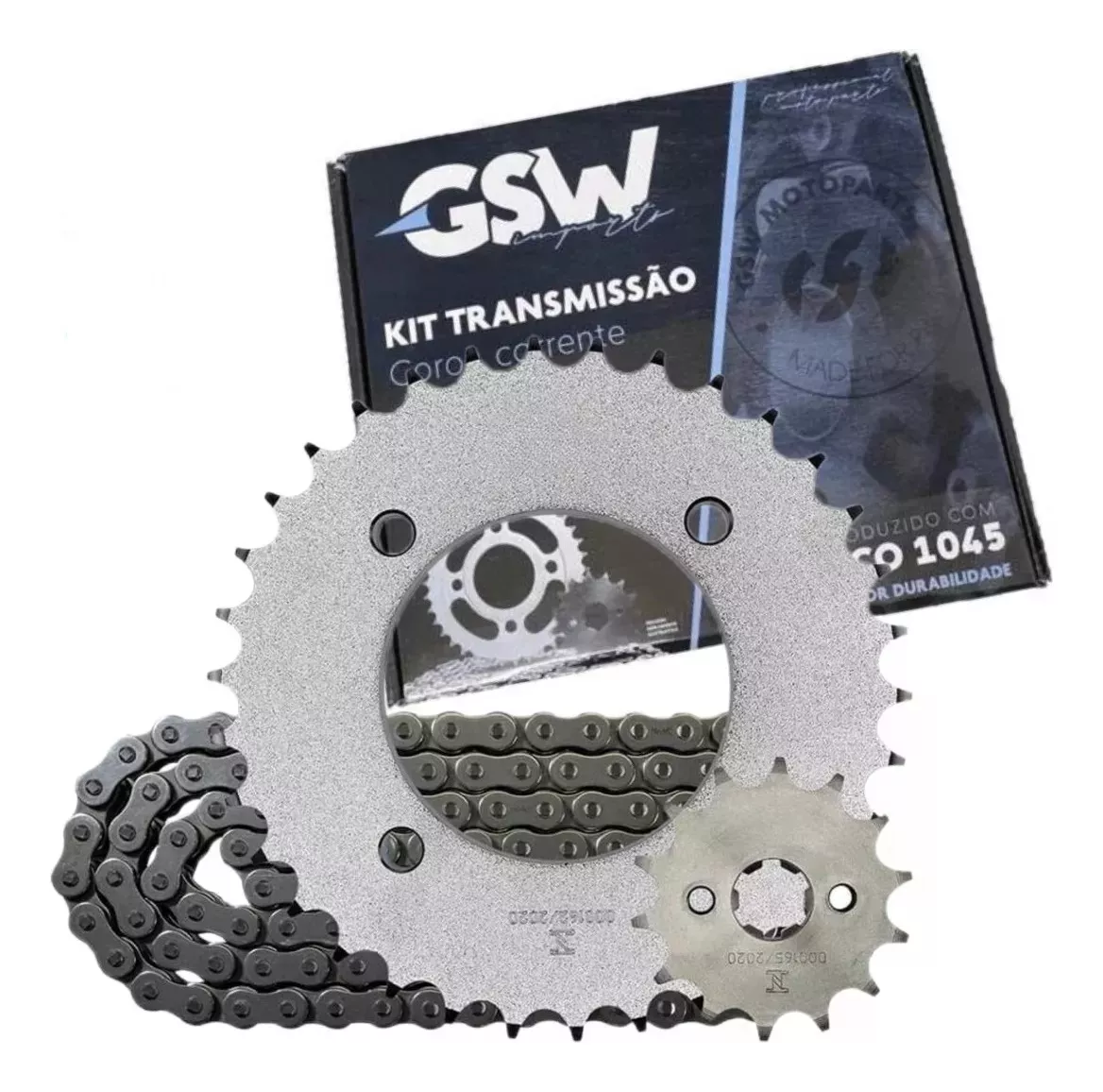 Kit Transmissão GSW S/Retentor Honda Biz ...