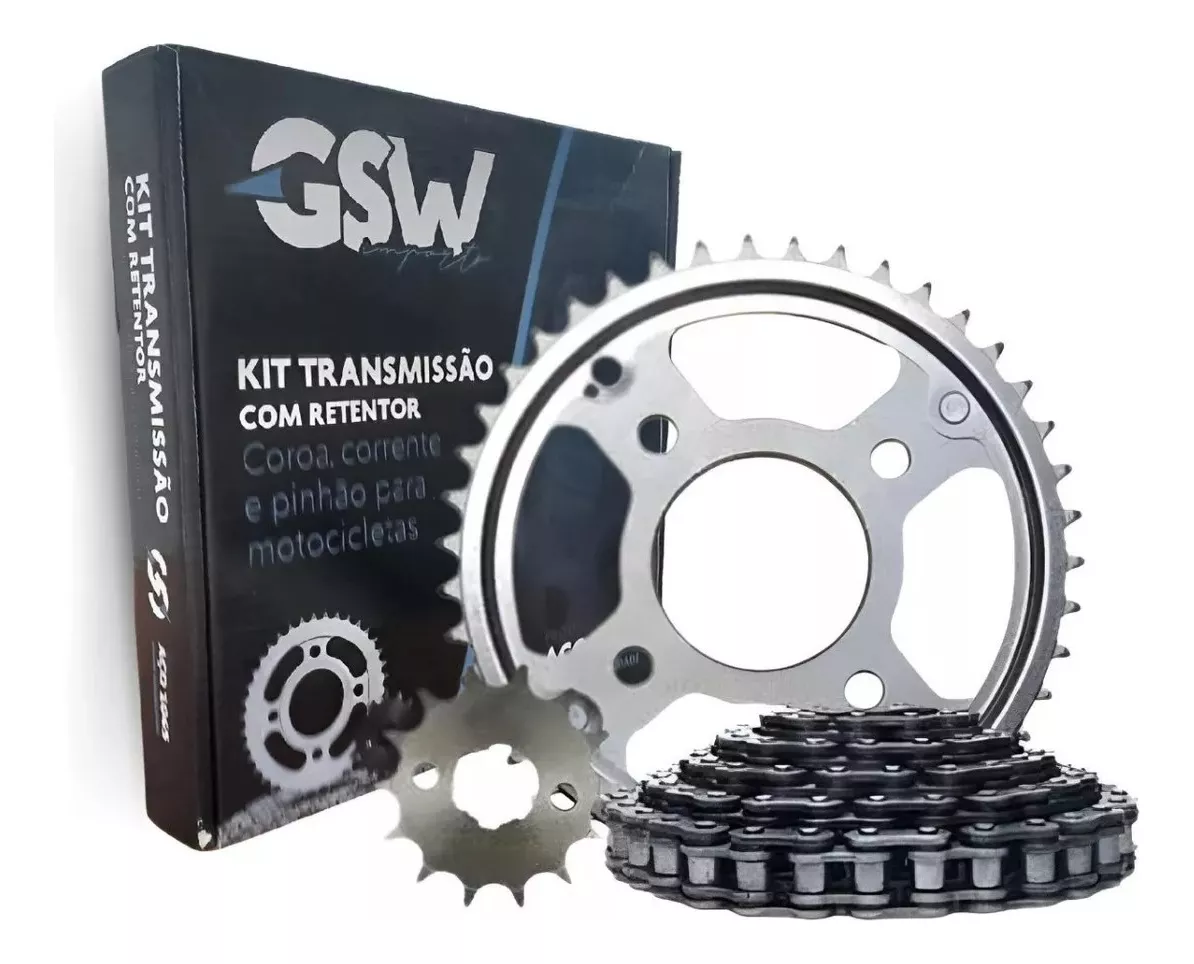 Kit Relacao GSW Yamaha FZ25 250 Fazer 201...