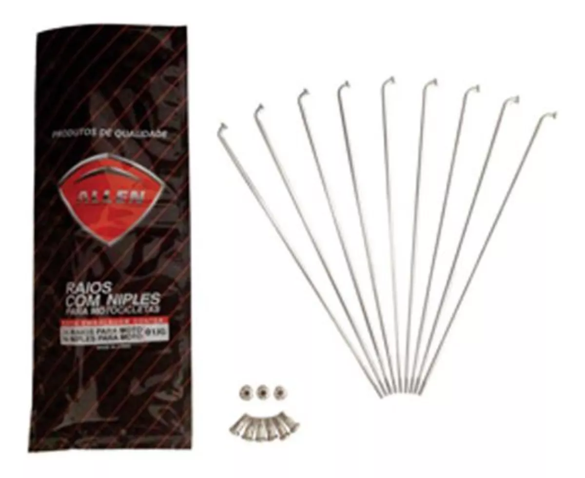 Raio Traseiro Inox Honda NXR 125/150 Bros...
