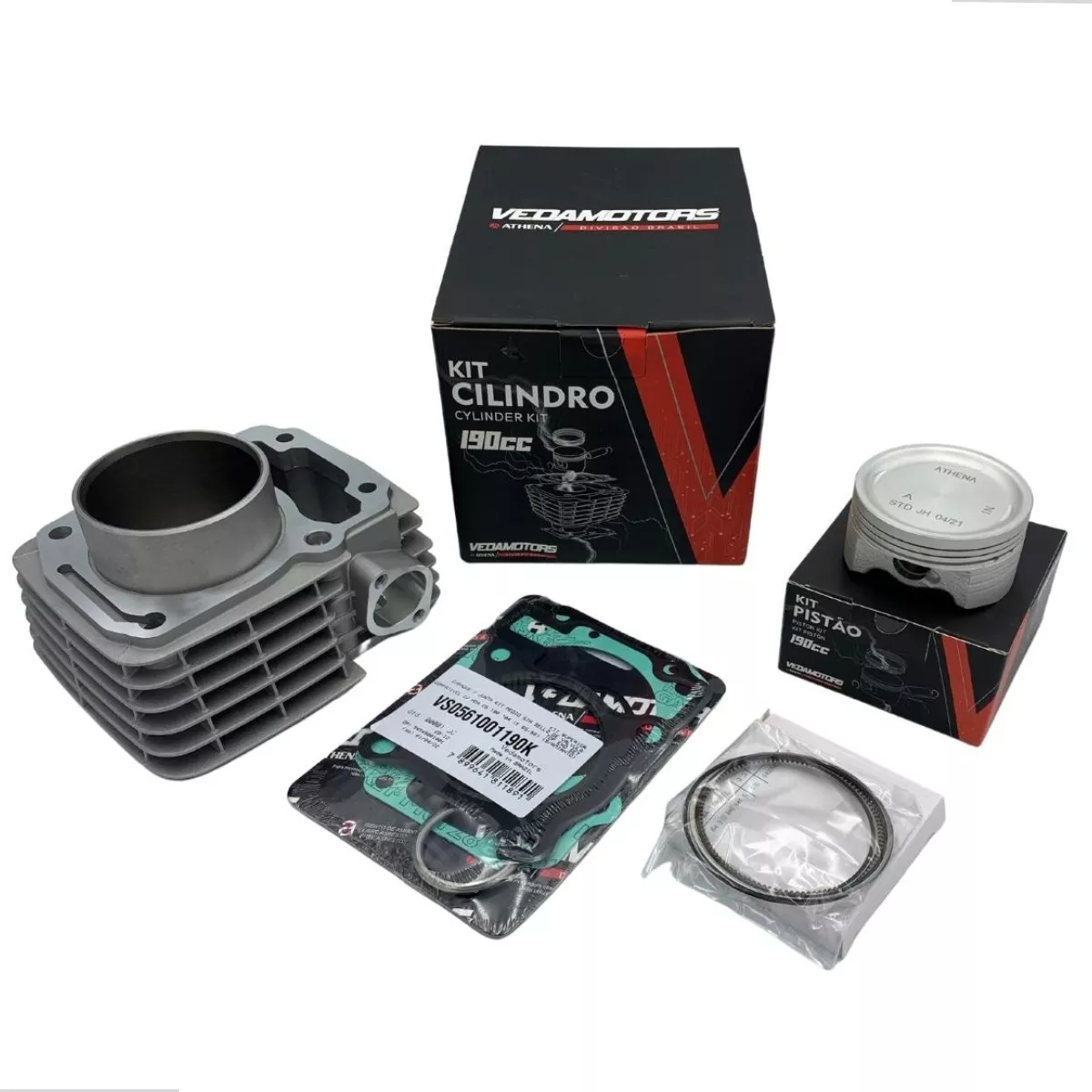 Kit Cilindro com Kit Superior Honda CG 19...