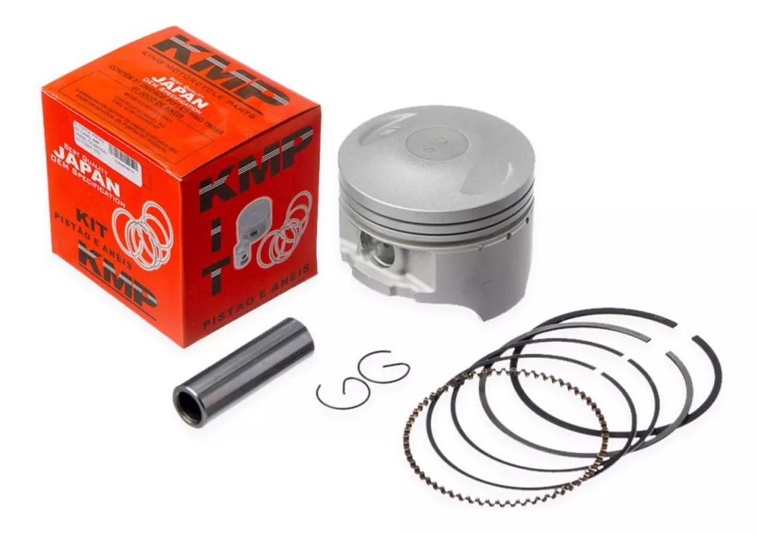 Pistão Kit com Anel KMP YBR/XTZ 125 0.25