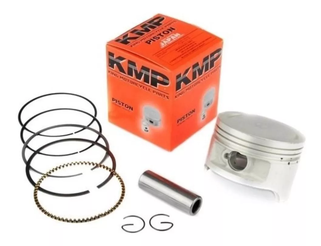 Pistão Kit com Anel KMP CG TITAN 2002/ ES...