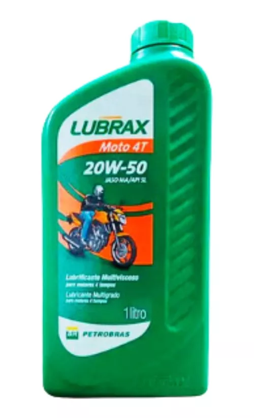 Óleo Lubrax 4T 20W50 Mineral - 4T 20w50
